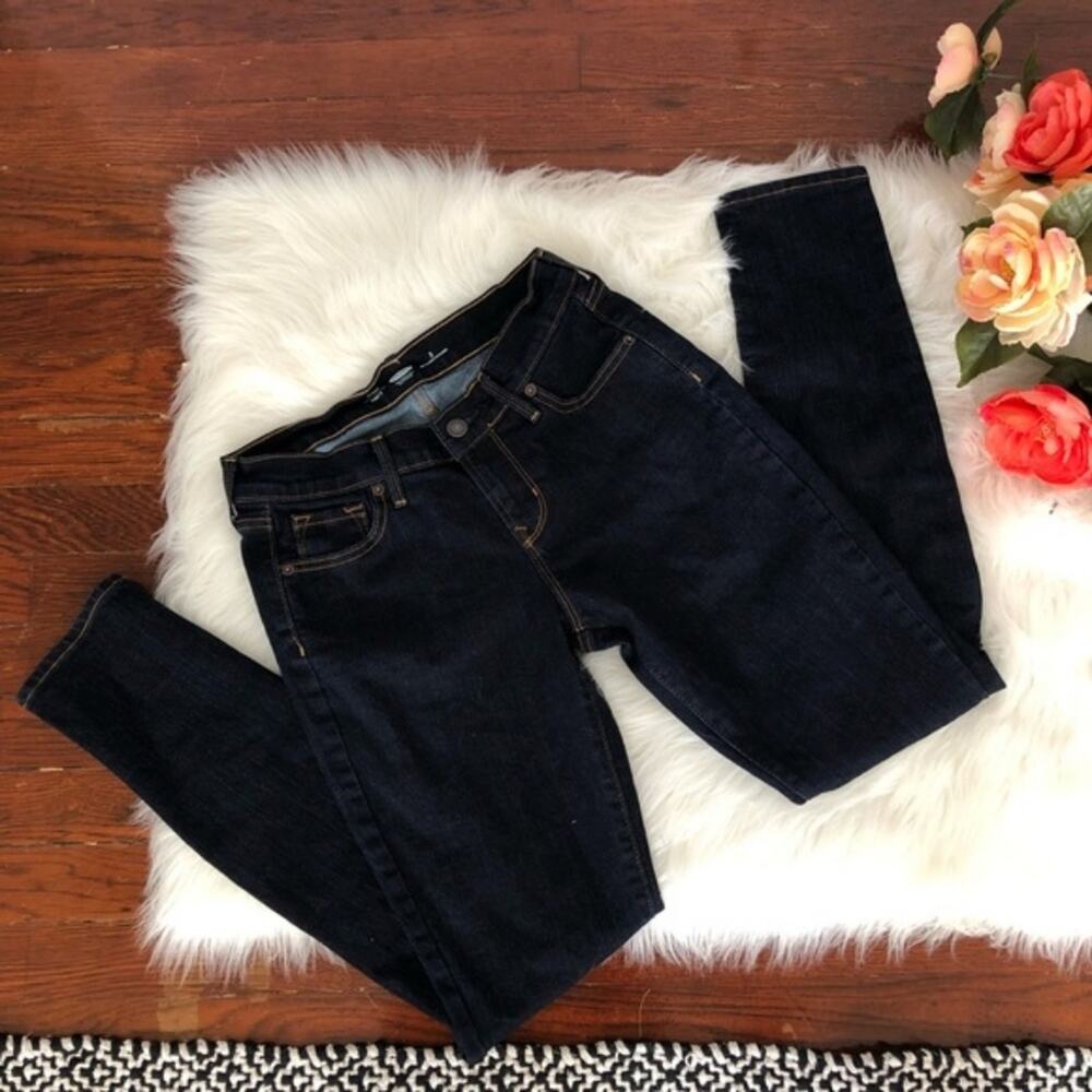 Old Navy Skinny Jeans Dark Wash Denim Size 2
